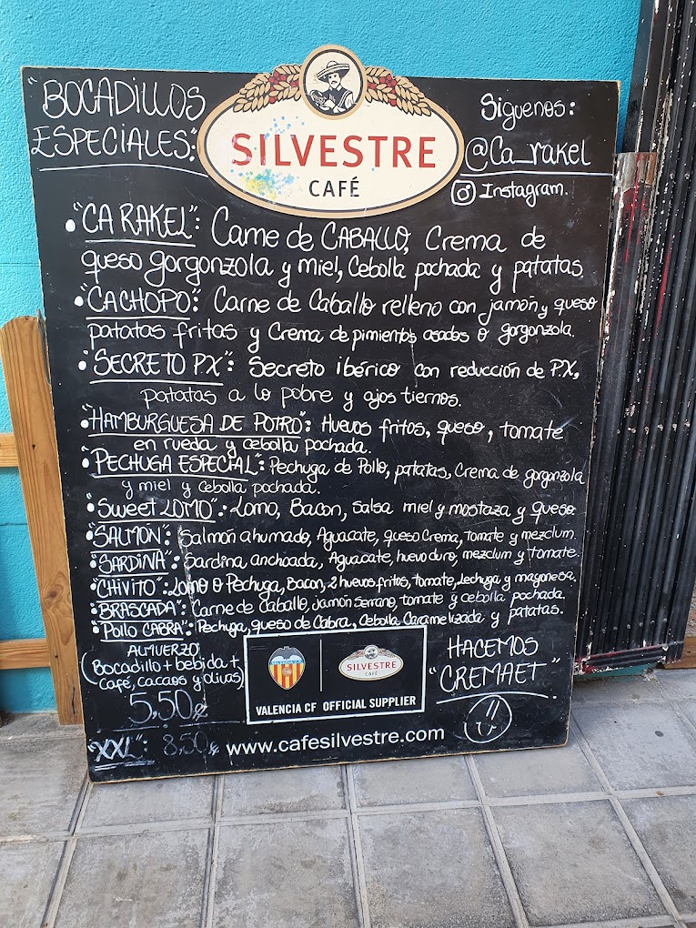 Ca Rakel menu 3
